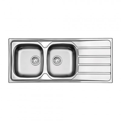 Stainless Steel Insert Sink Apell Area 8216-110 (116 × 50) Smooth