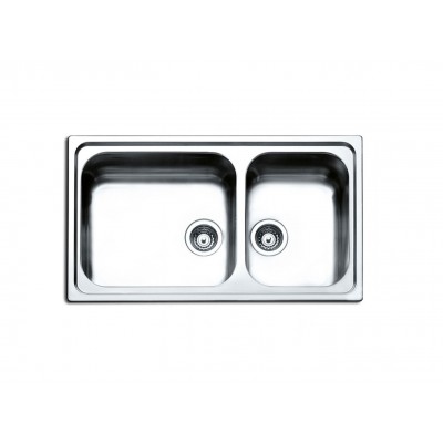 Stainless Steel Insert Sink Apell Anniversario 8320-112 (86x50) Textured
