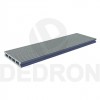 Συνθετικό πάτωμα Deck WPC γκρί ανοιχτό 25x150x3600mm (τιμή/τετραγωνικό)