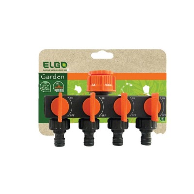 4-position irrigation distributor with 19mm switch 0660601-0690 ELGO