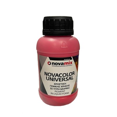 General purpose dye in liquid form for liquid red glass 200ml NOVACOLOR UNIVERSAL Novamix
