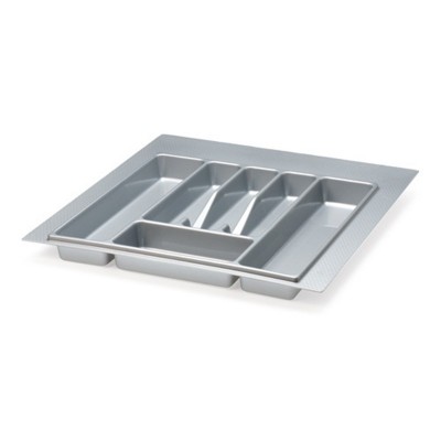 Spoon drawer 48x49 gray plastic for box 55cm 02-0794