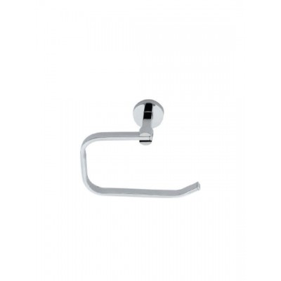 Single Bathroom Ring with Stainless Steel Screws Silver 4110 Import Hellas