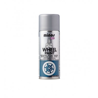 Spray metallic varnish for metal rims Minos Wheel Paint 400ml