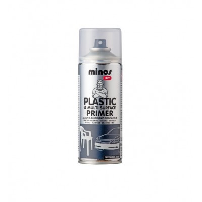 Minos Spray Plastic & Multi Surface Primer Transparent 400ml
