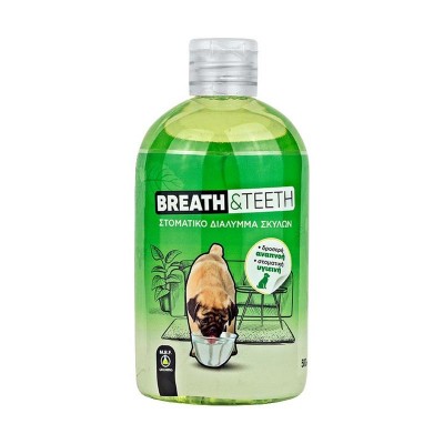 Dog mouthwash 500ml BREATH & TEETH STAC