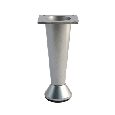 Conical foot 100mm with matte nickel rule