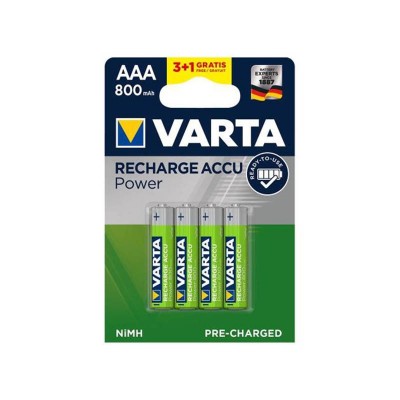 AAA Ni-MH 800mAh 1.2V Rechargeable Batteries (4 pieces)