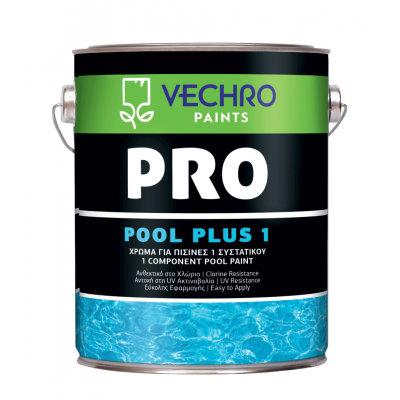 One-component pool color 4Lt VECHRO PRO POOL PLUS 1