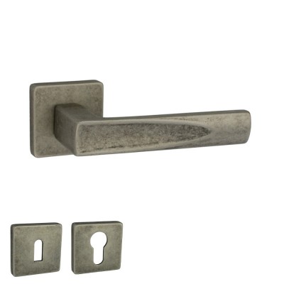 Door knob No 211 rosette Antique Nickel Viobrass (pair)