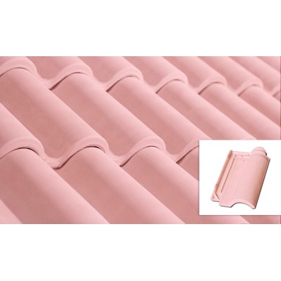 Roman tile Pink light (price / piece)