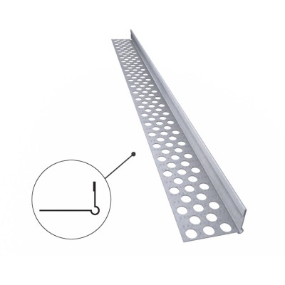 Drywall edge protection corner cap 23x13 3m ELASTRON (price/piece)